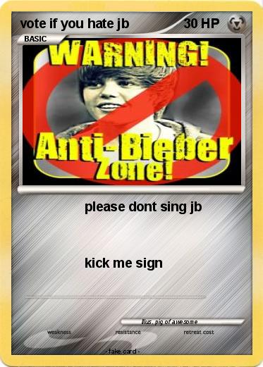 Pokemon vote if you hate jb