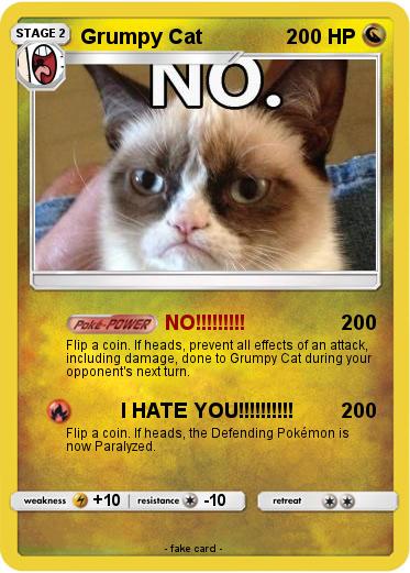 Pokemon Grumpy Cat