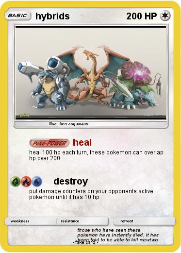 Pokemon hybrids