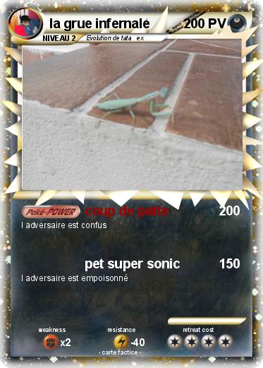 Pokemon la grue infernale