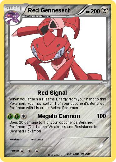 Pokemon Red Gennesect