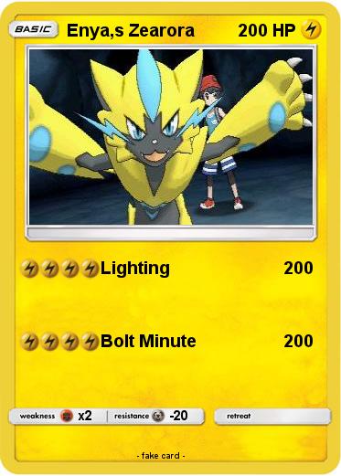 Pokemon Enya,s Zearora