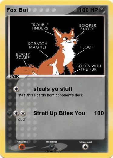 Pokemon Fox Boi
