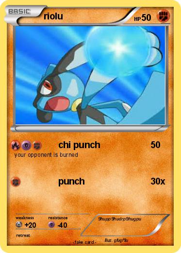 Pokemon riolu
