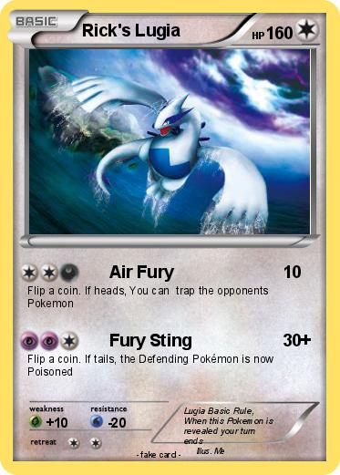 Pokemon Rick's Lugia