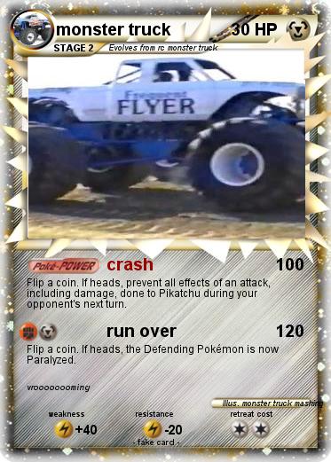 Pokemon monster truck
