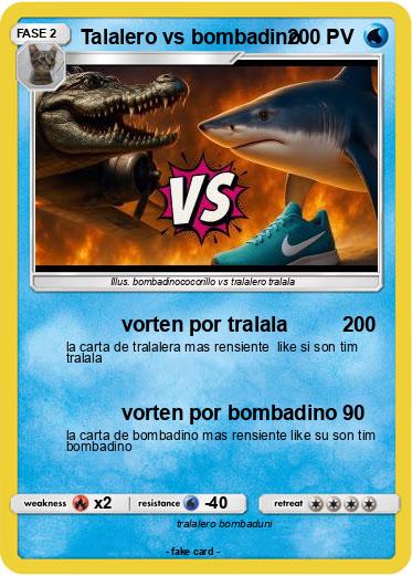 Pokemon Talalero vs bombadino