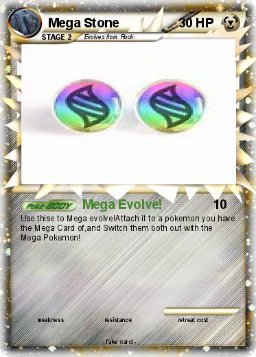 Pokemon Mega Stone