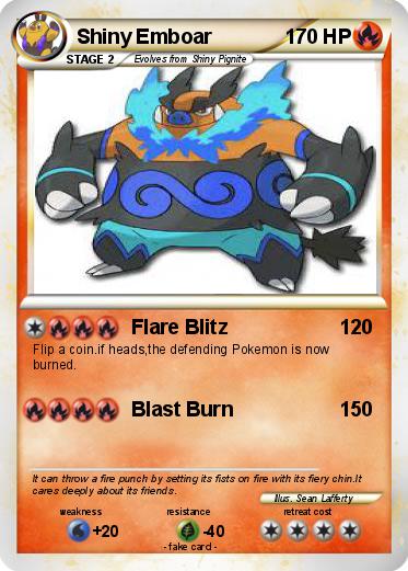 Pokemon Shiny Emboar