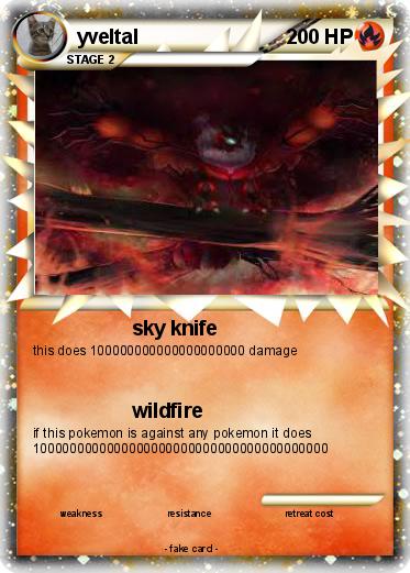Pokemon yveltal