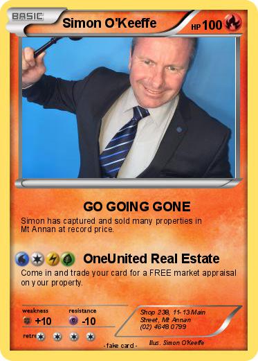 Pokemon Simon O'Keeffe