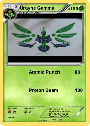 Pokemon Urayne Gamma