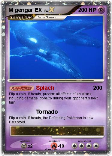 Pokemon M gengar EX