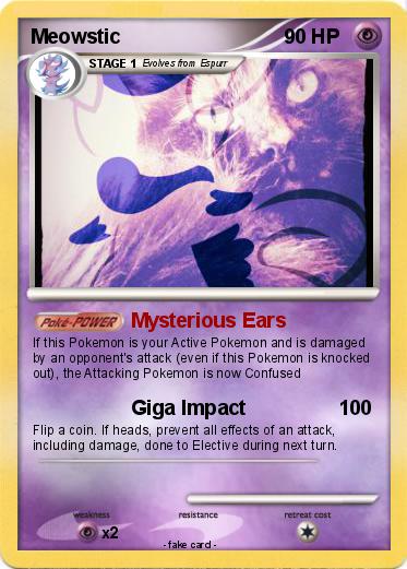 Pokemon Meowstic