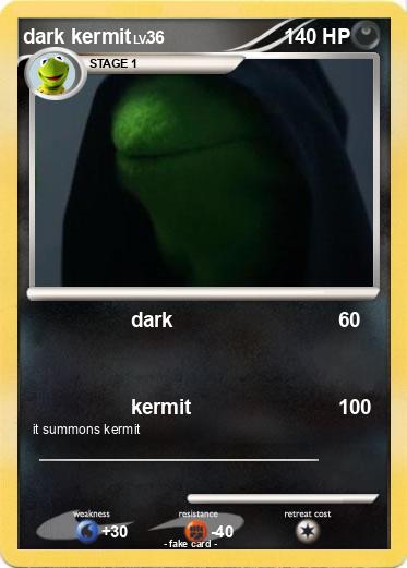 Pokemon dark kermit