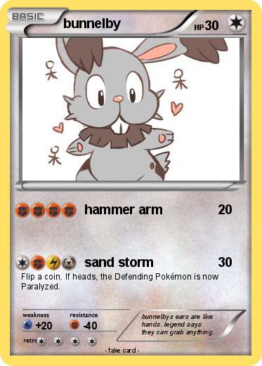 Pokemon bunnelby