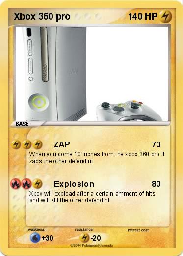Pokemon Xbox 360 pro