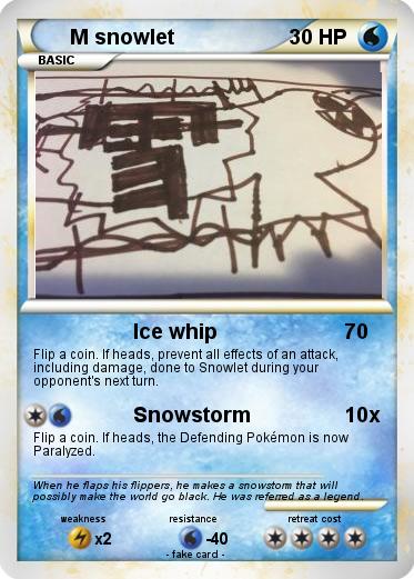 Pokemon M snowlet
