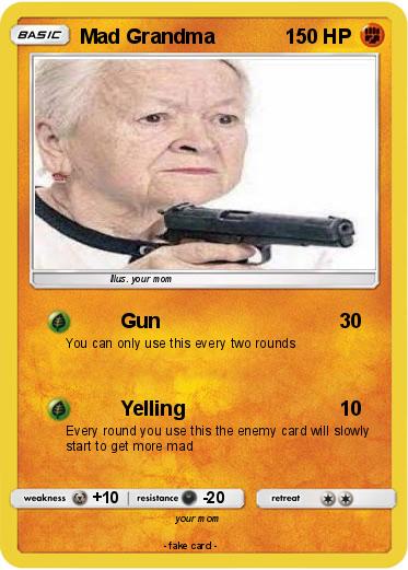 Pokemon Mad Grandma
