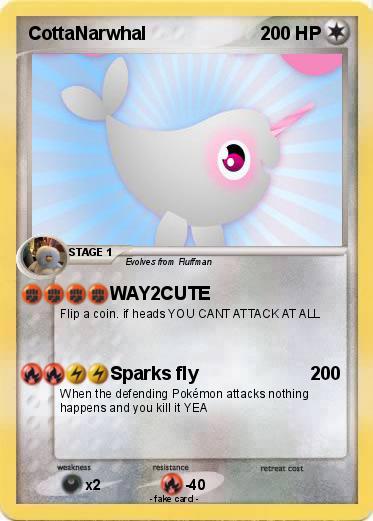 Pokemon CottaNarwhal