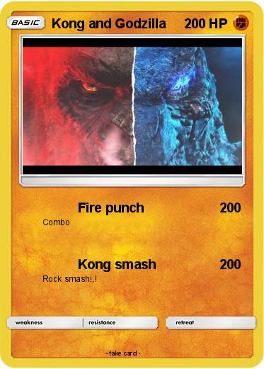 Pokemon Kong and Godzilla