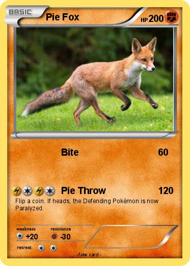 Pokemon Pie Fox