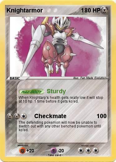 Pokemon Knightarmor