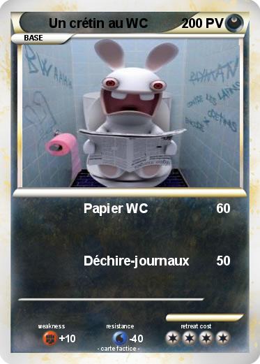Pokemon Un crétin au WC