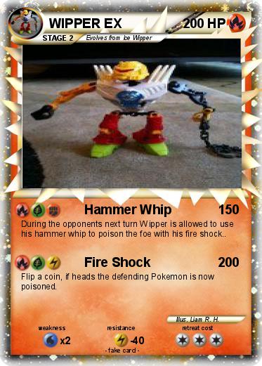 Pokemon WIPPER EX