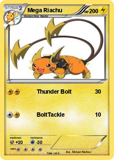 Pokemon Mega Riachu