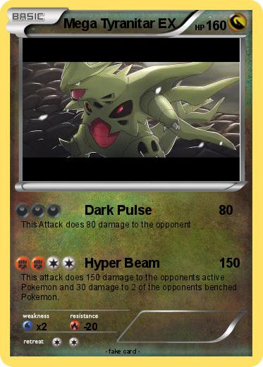 Pokemon Mega Tyranitar EX
