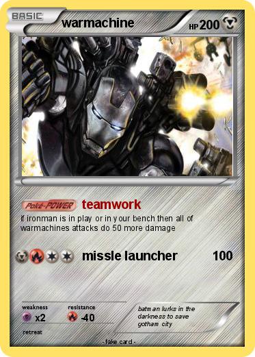 Pokemon warmachine