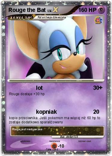 Pokemon Rouge the Bat