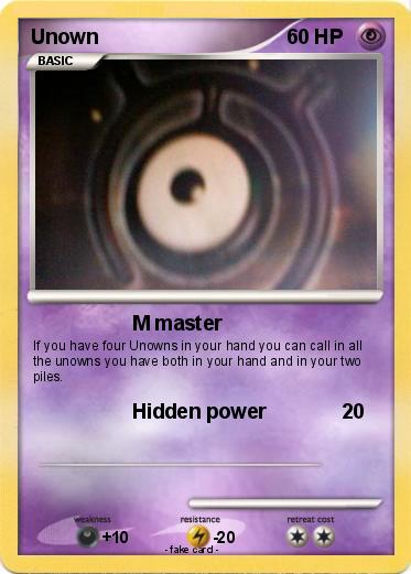 Pokemon Unown