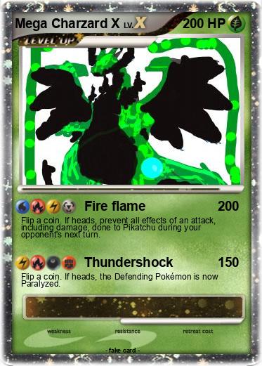 Pokemon Mega Charzard X