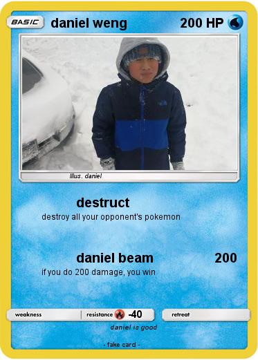 Pokemon daniel weng