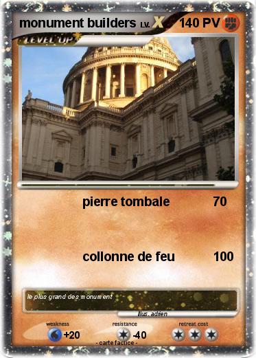 Pokemon monument builders
