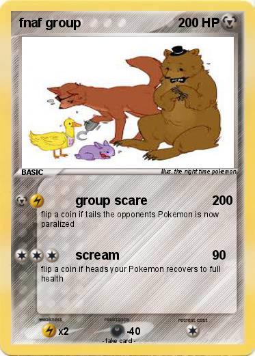 Pokemon fnaf group