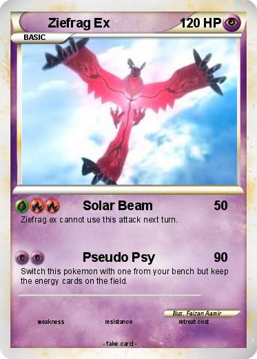 Pokemon Ziefrag Ex