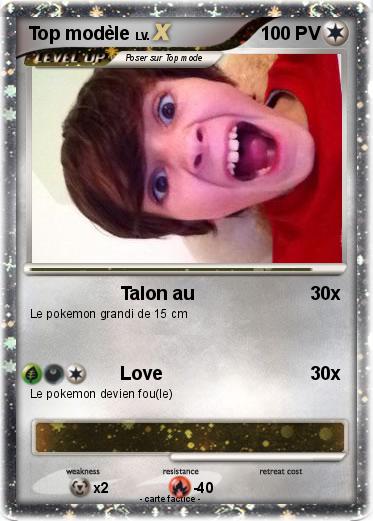 Pokemon Top modèle