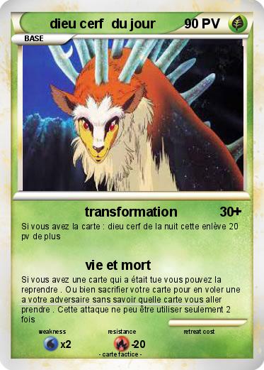 Pokemon dieu cerf  du jour