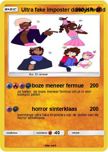 Pokemon Ultra fake imposter dandys world