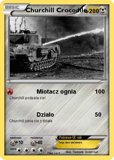 Pokemon Churchill Crocodile