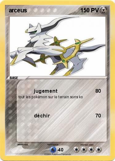 Pokemon arceus