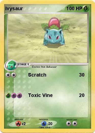 Pokemon Ivysaur