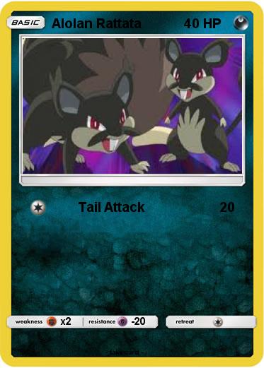 Pokemon Alolan Rattata