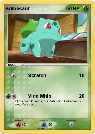Pokemon Bulbasaur