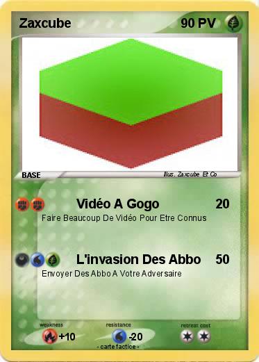 Pokemon Zaxcube