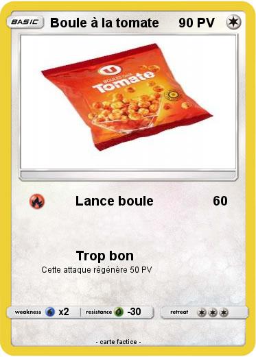 Pokemon Boule à la tomate