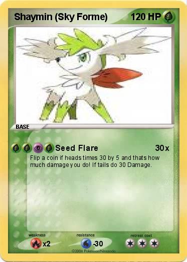 Pokemon Shaymin (Sky Forme)